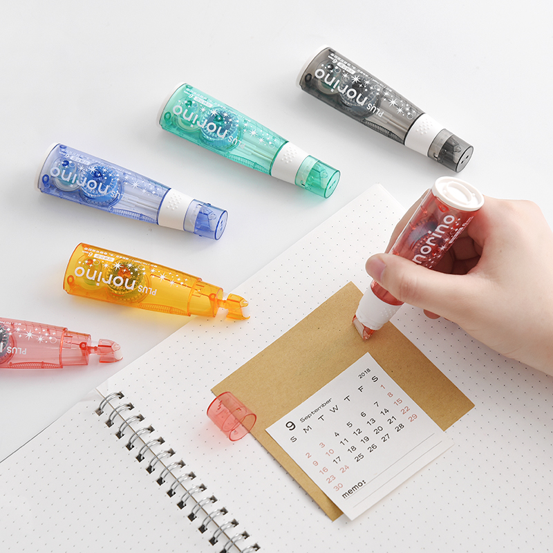Art Craft Journals - 1 ピースキャンディーカラー交換可能な透明大容量両面粘着テープスクラップブッキングアートクラフト DIY ジャーナル用