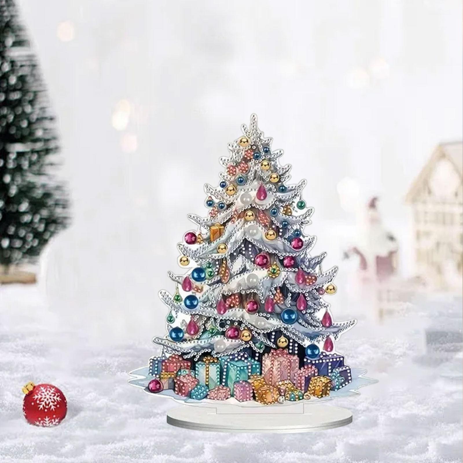 Art And Craft For Xmas - クリスマスツリーデスクトップ装飾クリスマス卓上オーナメントアート工芸品ギフトグッズ人工クリスマスツリー農家ホテル用
