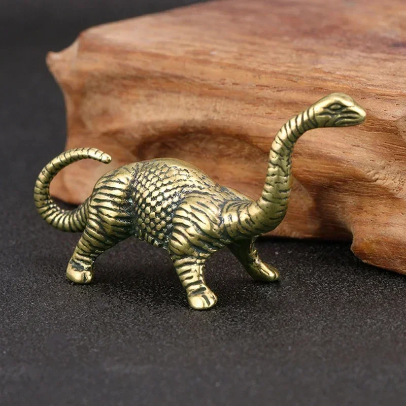 Dinosaur And Craft - 家の装飾工芸品銅固体恐竜人格興味深いアンティーク真鍮工芸品デスクトップ装飾装飾品