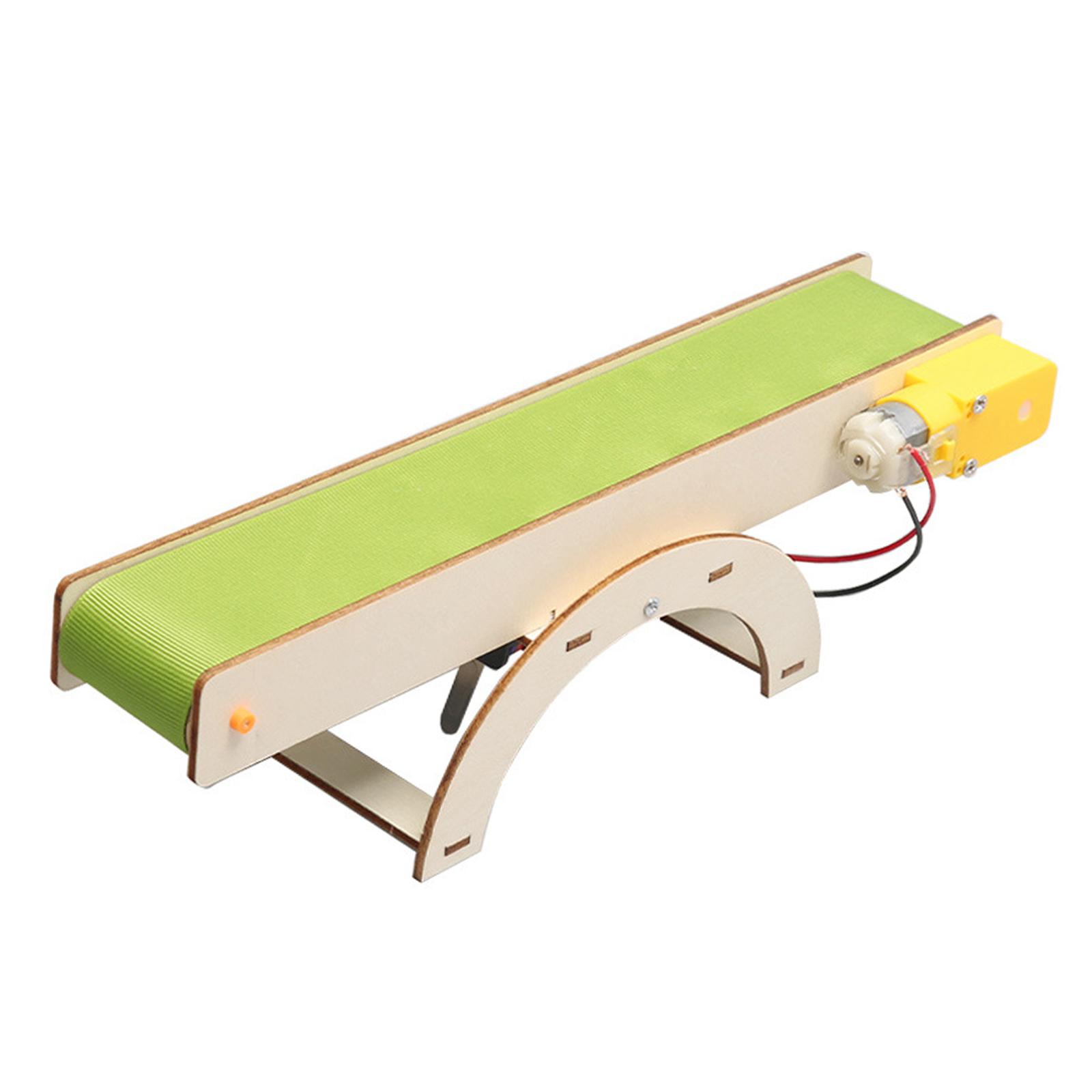 Art Craft Education - コンベアベルト DIY 継手構築キットクリエイティブ工芸趣味教育玩具ステムおもちゃ木材科学おもちゃ子供のための学校