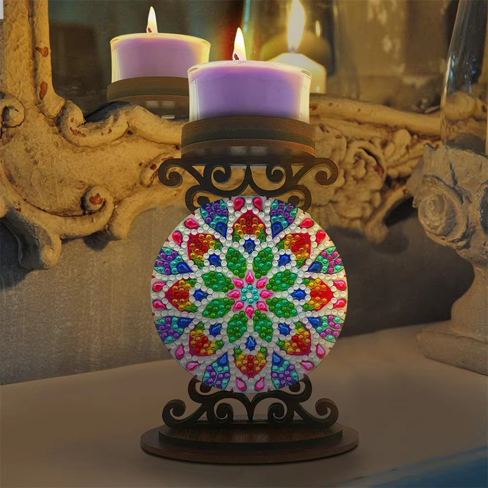 花の形をしたキャンドルホルダー、ハロウィーンのギフト、ダイヤ - Art Craft Holiday のレビューと価格