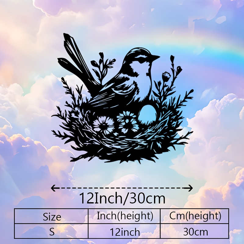 CIFBUY 金属製ウォールアート鳥の巣装飾ナチュラルスタイ - Art And Craft For Nursery のレビューと価格