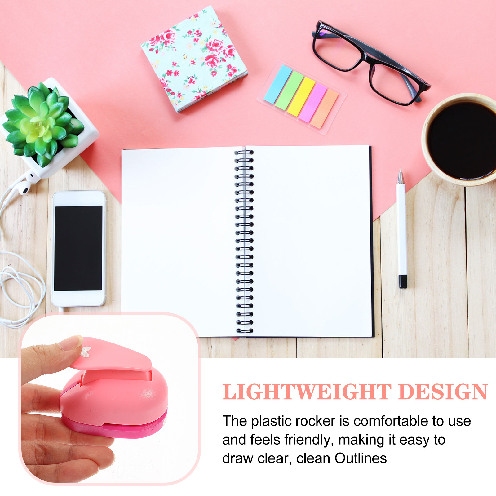 2個入り、紙工芸用穴あけパンチ。DIYプロジェクト、スクラッ - Art Craft Journals のレビューと価格