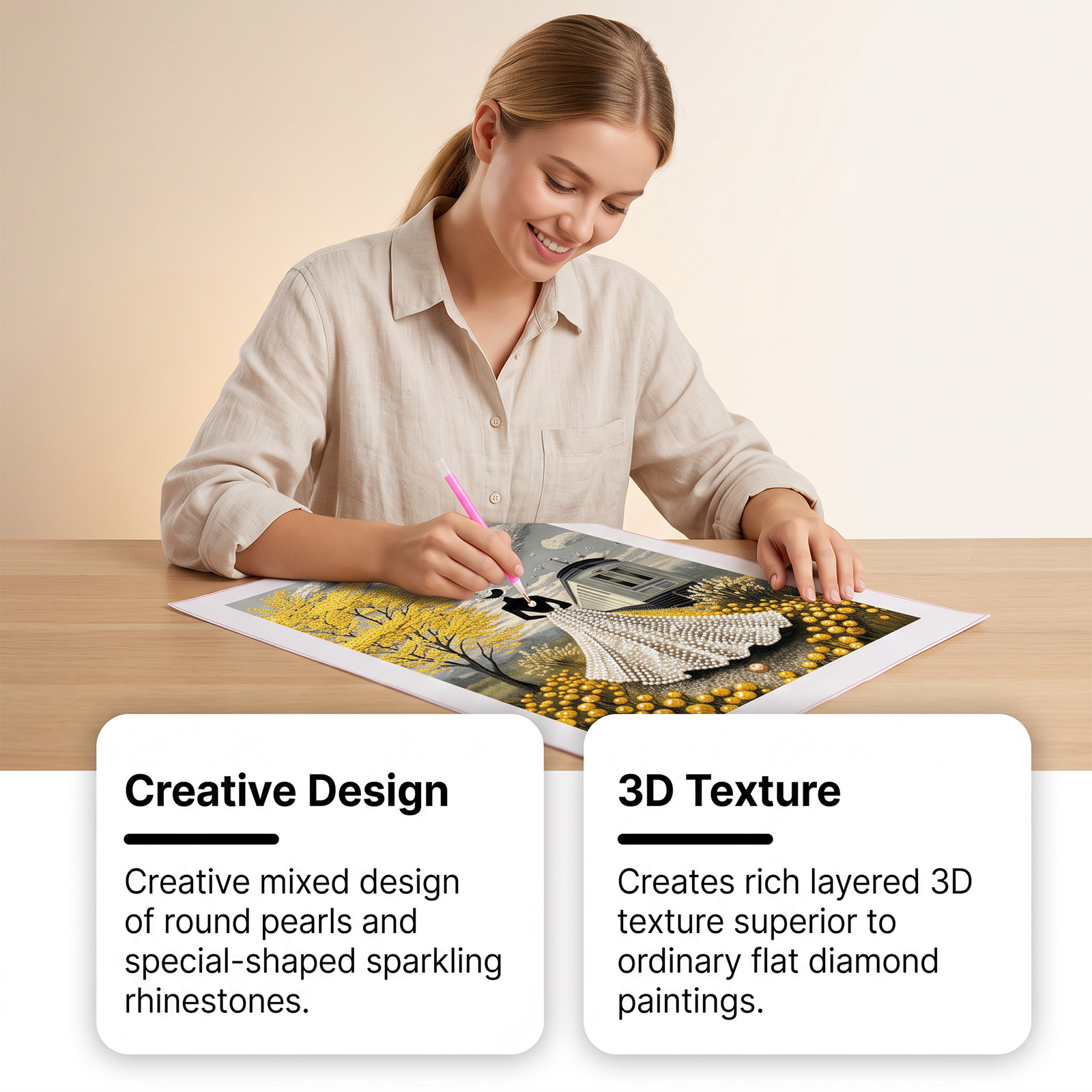 サンタクロース クリスマス ダイヤモンドペインティングキット - Art And Craft For Xmas のレビューと価格