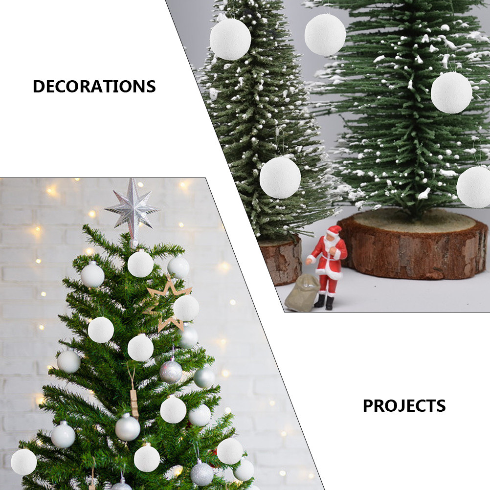 6個入りホワイトクリスマスセット、スパンコールの塗装、ピアス - Art And Craft For Xmas のレビューと価格