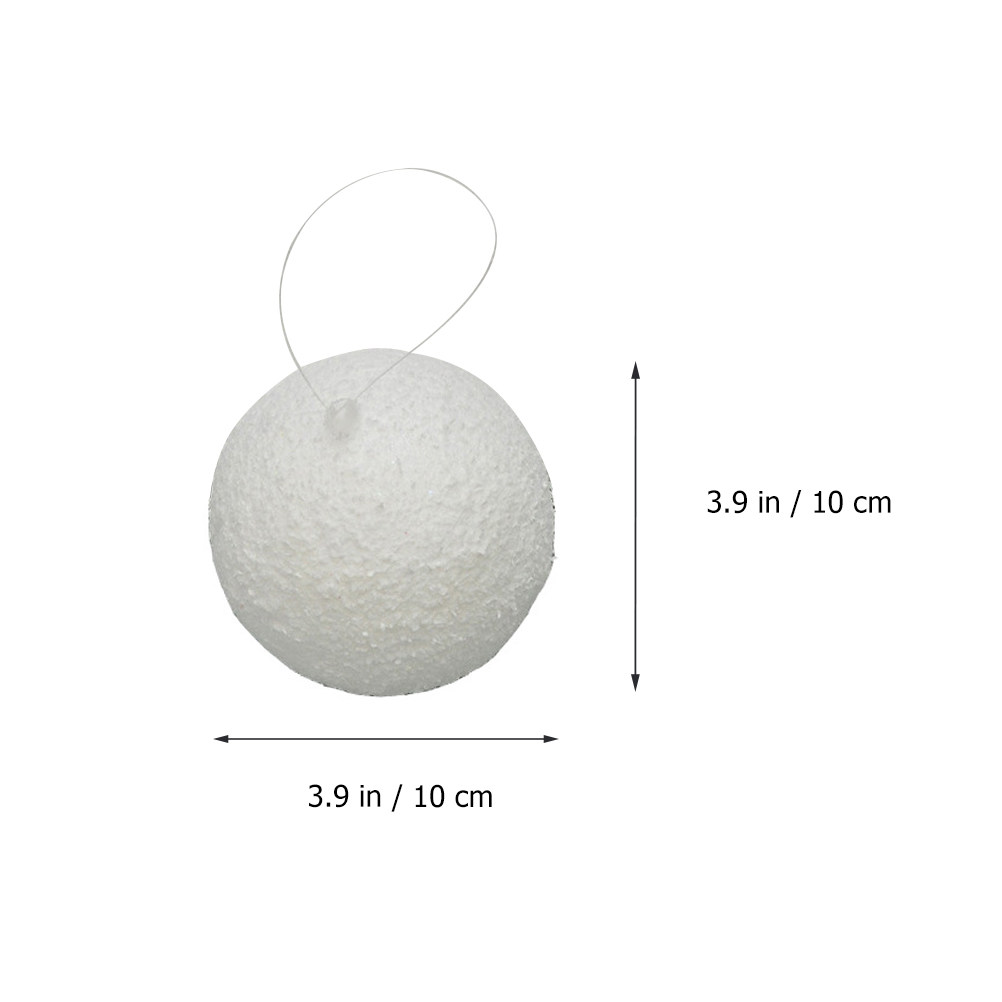 6個入りホワイトクリスマスセット、スパンコールの塗装、ピアス - Art And Craft For Xmas のレビューと価格