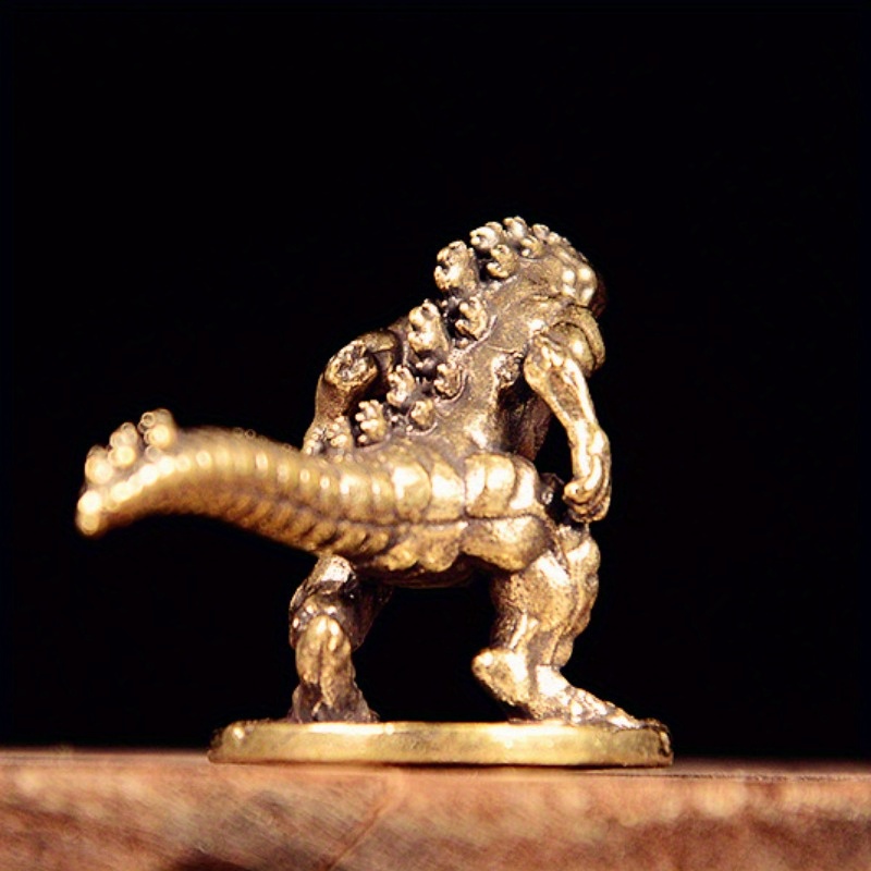 1Pc 純真鍮ジュラ紀恐竜モデルクラフトリビングルームオフィ - Dinosaur And Craft のレビューと価格