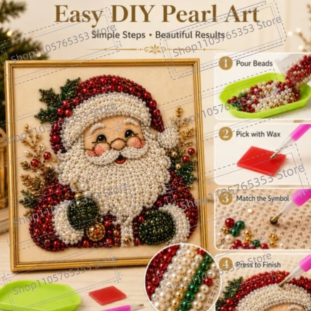 2026年DIYクリスマスパールダイヤモンドペインティングア - Art Craft Holiday のレビューと価格