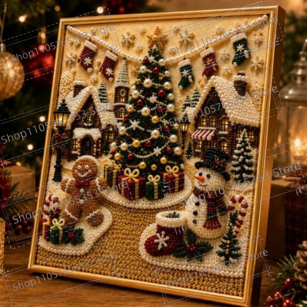 2026年DIYクリスマスパールダイヤモンドペインティングア - Art Craft Holiday のレビューと価格