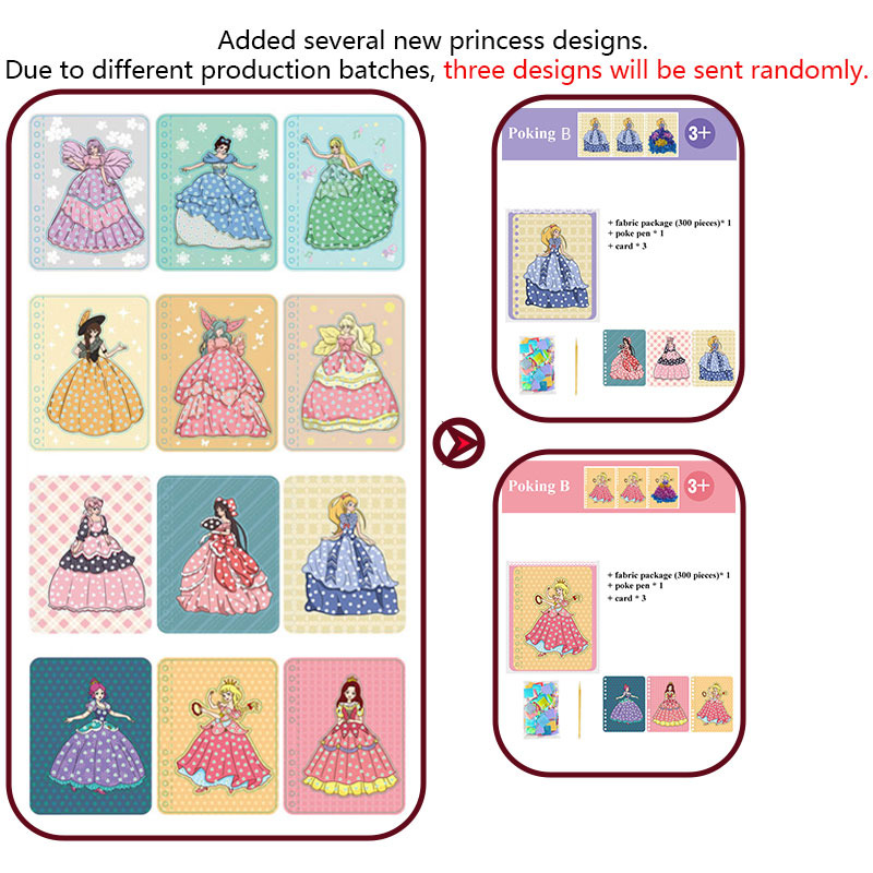 DIY 絵画ステッカークラフトおもちゃ子供アート女の子突くプ - Art Craft 5 Year Old のレビューと価格