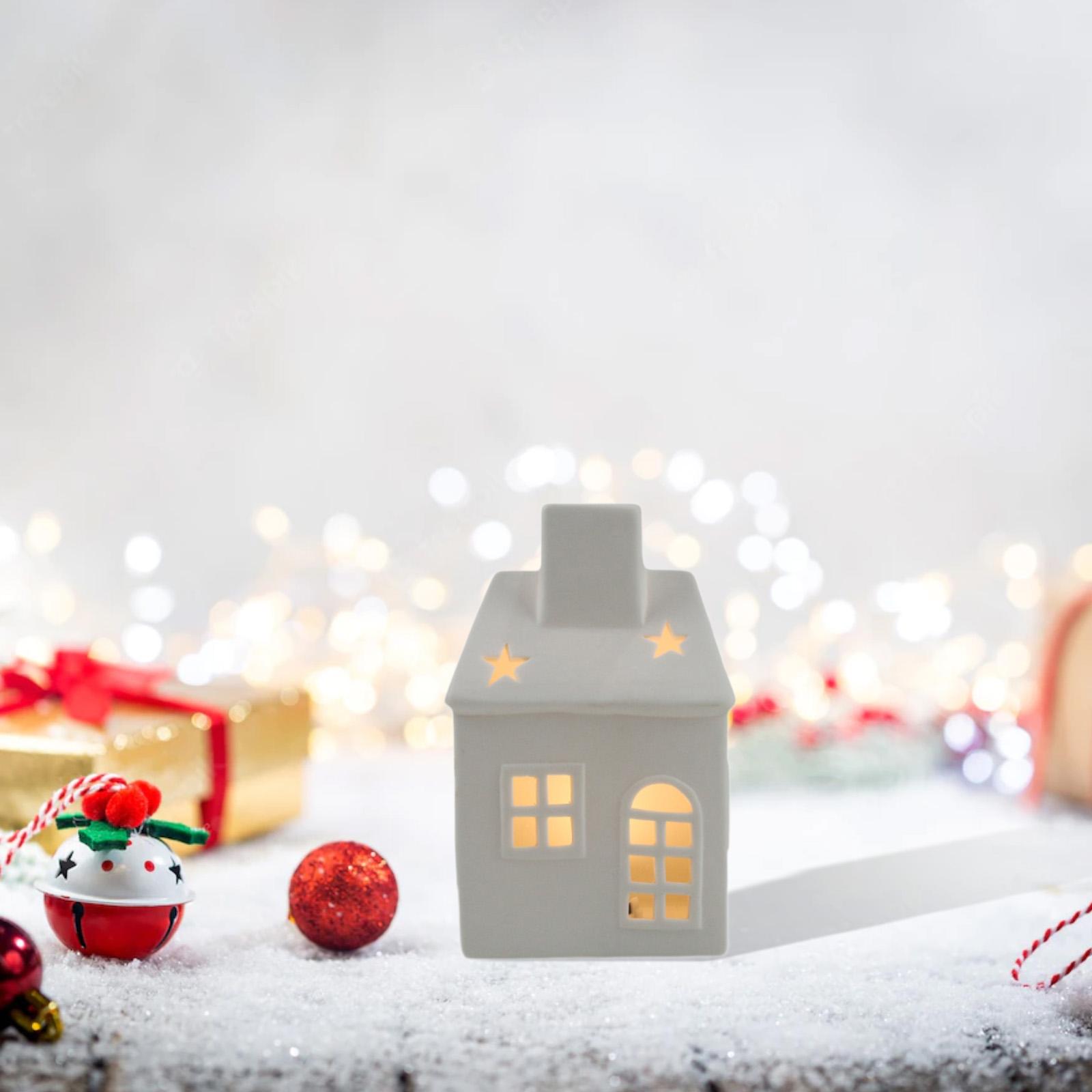 セラミックアートクラフト装飾飾り、クリスマスハウス、寝室の卓 - Art And Craft For Xmas のレビューと価格