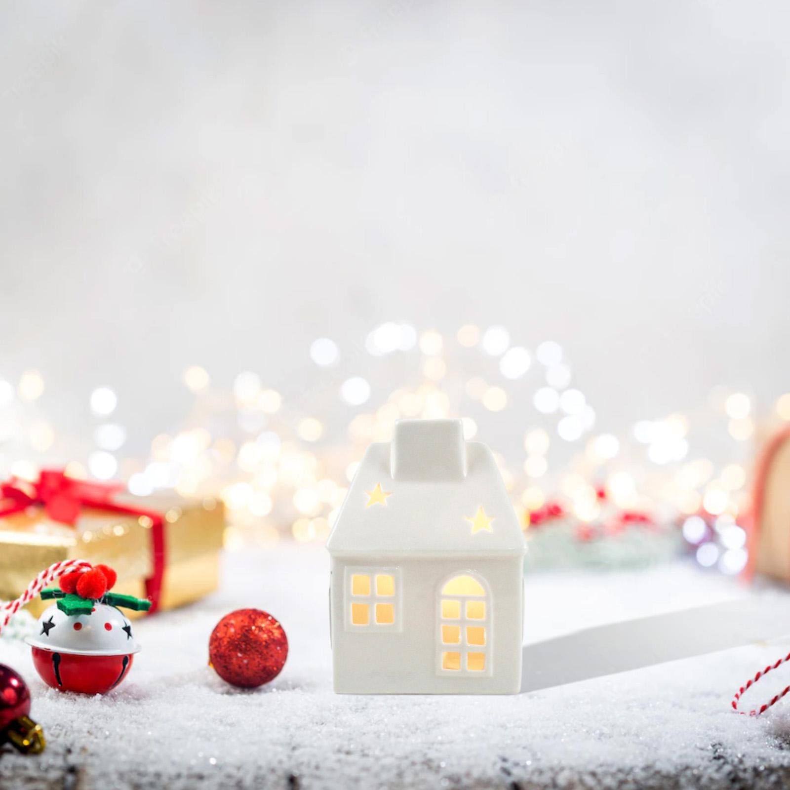 セラミックアートクラフト装飾飾り、クリスマスハウス、寝室の卓 - Art And Craft For Xmas のレビューと価格