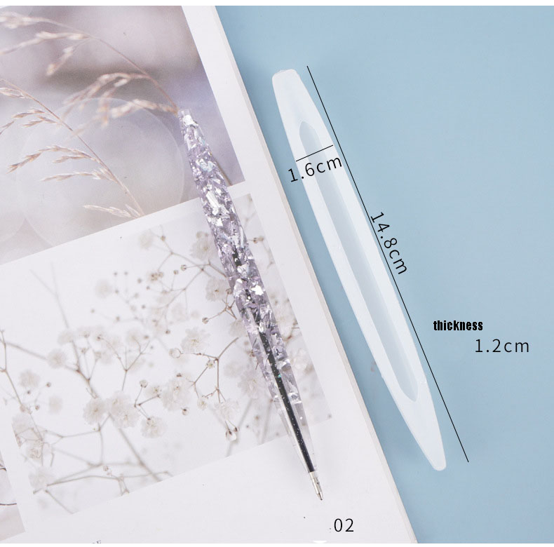 DIY シリコーン型ボールペンチューブ装飾品樹脂クリアモール - Art Craft Youtube のレビューと価格