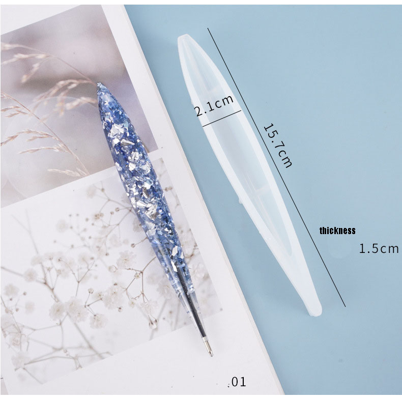 DIY シリコーン型ボールペンチューブ装飾品樹脂クリアモール - Art Craft Youtube のレビューと価格