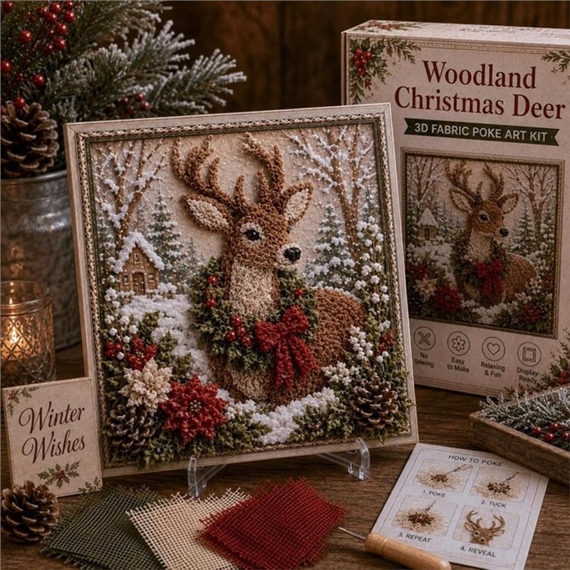 CYGJ-布を使ったポケアートDIYキット。クリスマスツリー - Art And Craft For Xmas のレビューと価格