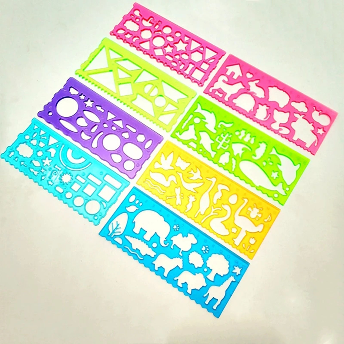 幾何学スピログラフ描画ステンシルセット絵画テンプレート定規ア - Art Craft 5 Year Old のレビューと価格