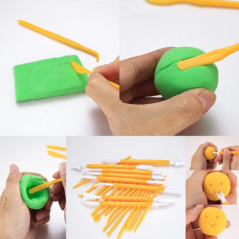 38個の陶器粘土彫刻ツールセット ポリマー粘土ツール 陶器粘 - Polymer Clay Set のレビューと価格
