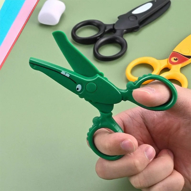 子供手作りDIYかわいい幼児用トレーニングはさみ子供安全幼児 - Art Craft 5 Year Old のレビューと価格