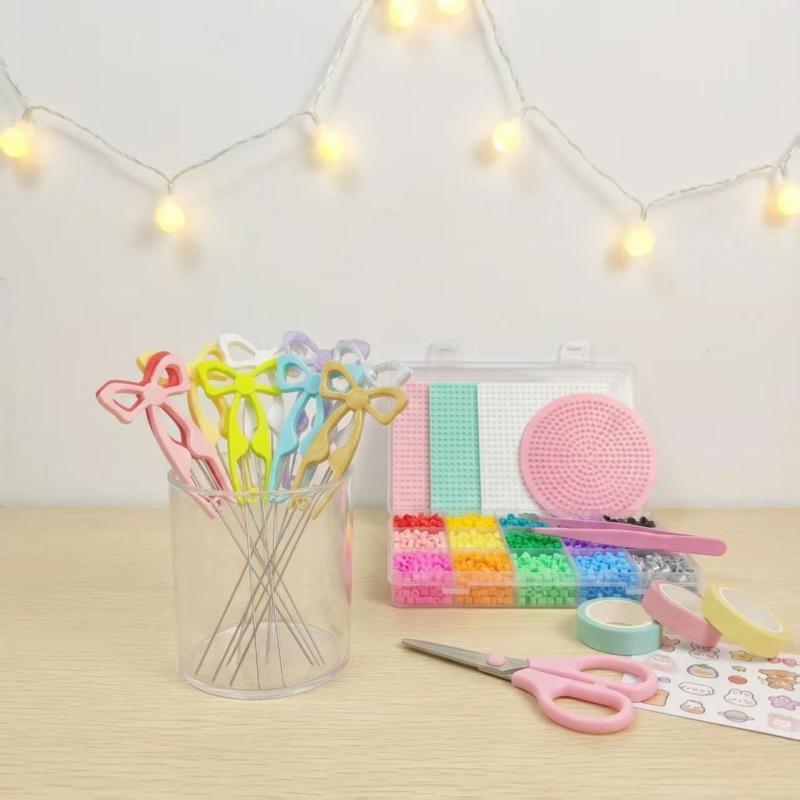 【CC】かわいいボウビーンズペン多機能二重針教育用パーラービ - Art Craft Education のレビューと価格
