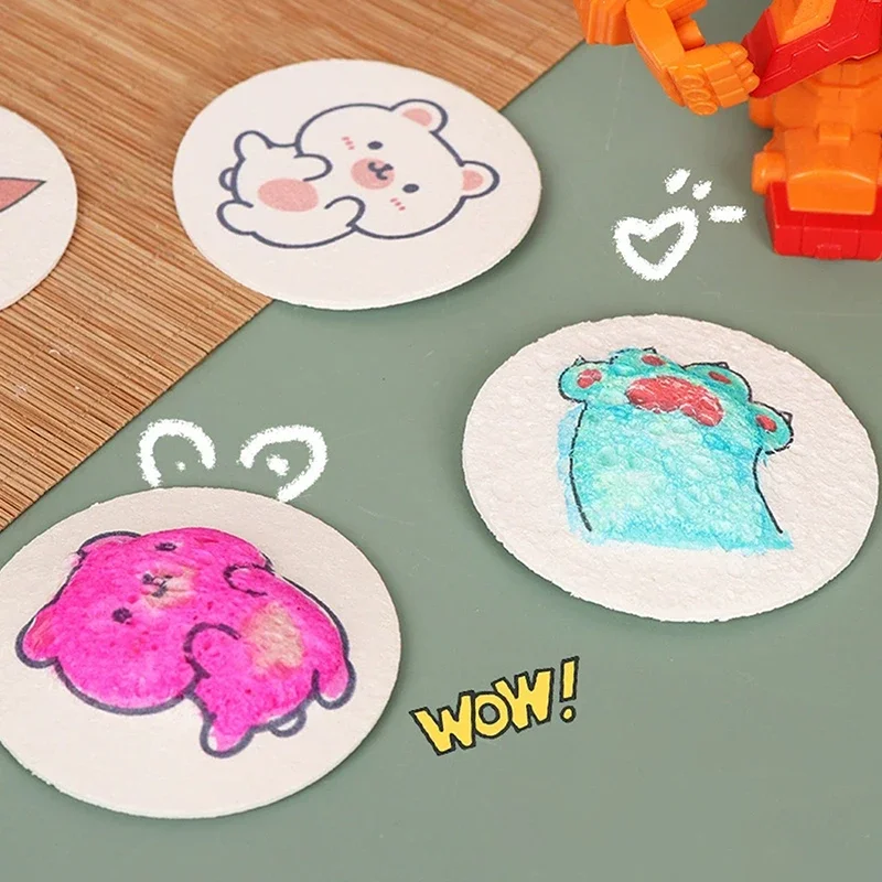 3D パフィーフォームテクスチャペイントペーパー子供のための - Art Craft Education のレビューと価格
