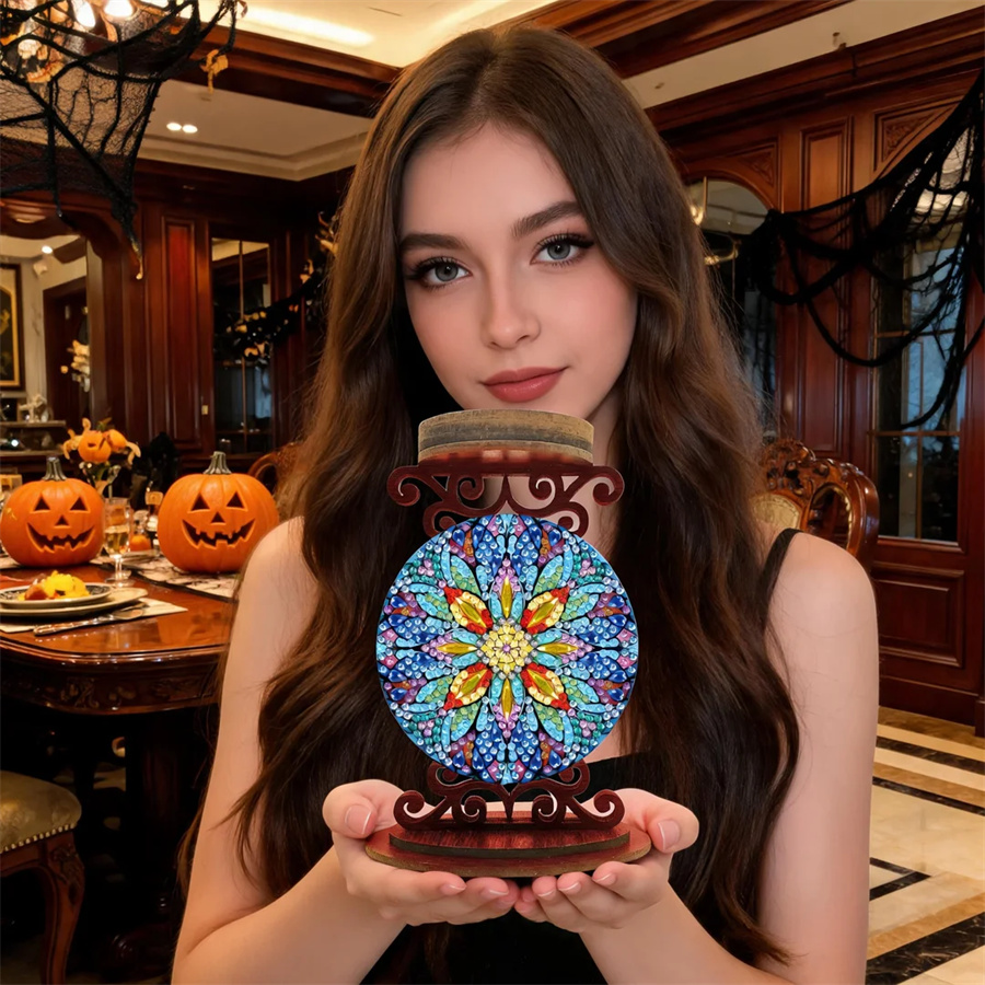 花の形をしたキャンドルホルダー、ハロウィーンのギフト、ダイヤ - Art Craft Holiday のレビューと価格