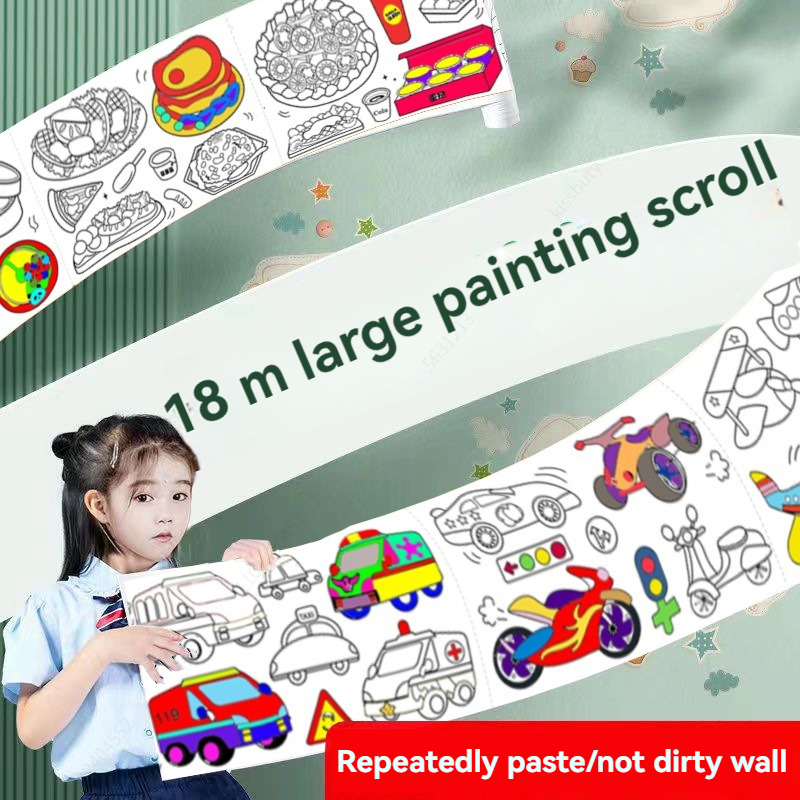 3M製お絵かき用紙ロール、DIYペイントロールペーパー、早期 - Art Craft Education のレビューと価格