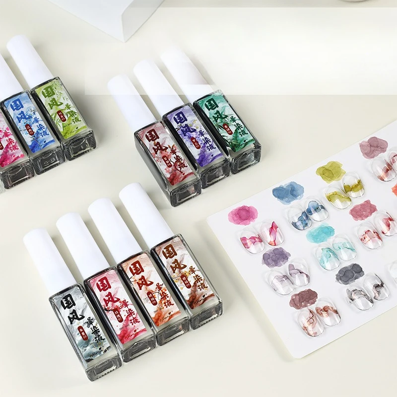 12色のアルコールインク、ネイルアート用、グラデーションやス - Alcohol Ink Set のレビューと価格