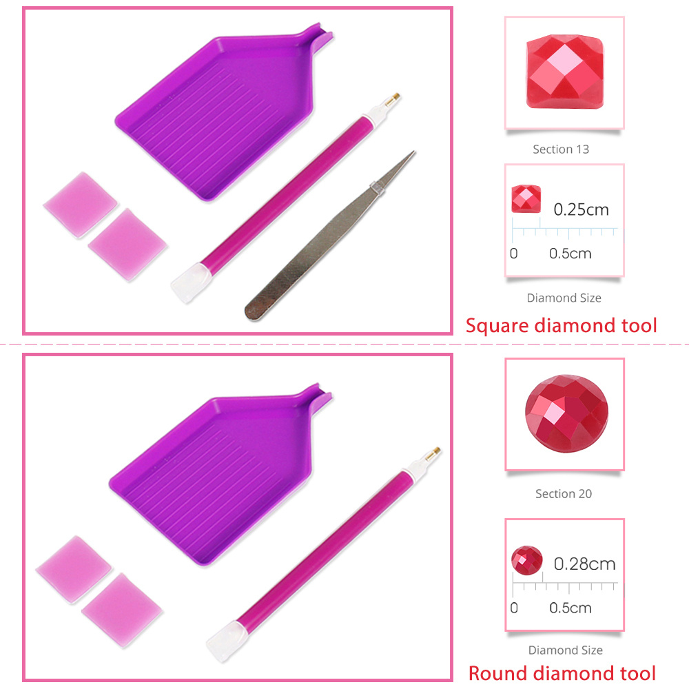 Momoart-漫画のモザイクダイヤモンド絵画,女の子の肖像 - Art Craft For Adults のレビューと価格