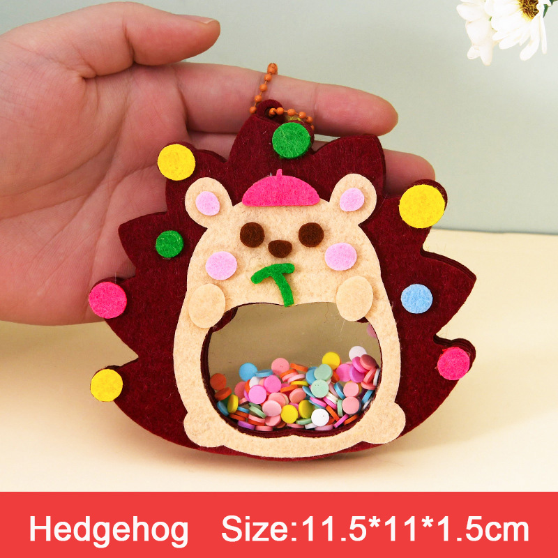 DIY動物シェイクペンダントアートクラフトキット 子供 男の - Art Craft 5 Year Old のレビューと価格