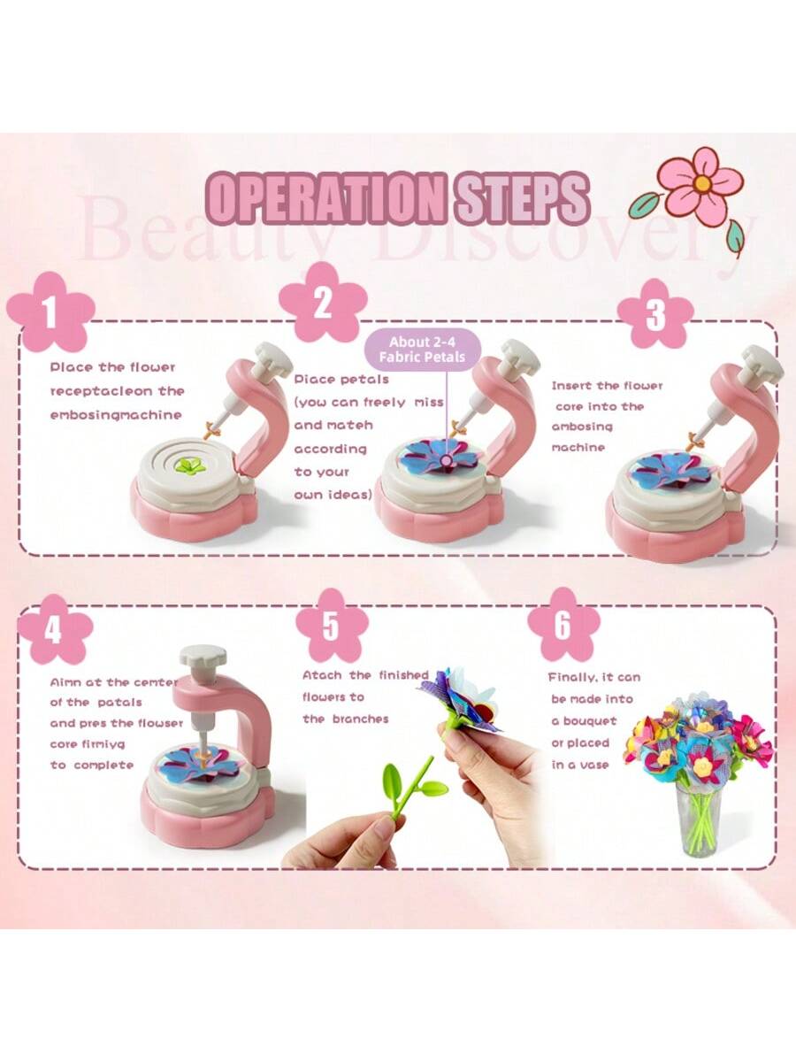 子供用フラワークラフトキット、プレス機付きアートクラフトおも - Art Craft 5 Year Old のレビューと価格