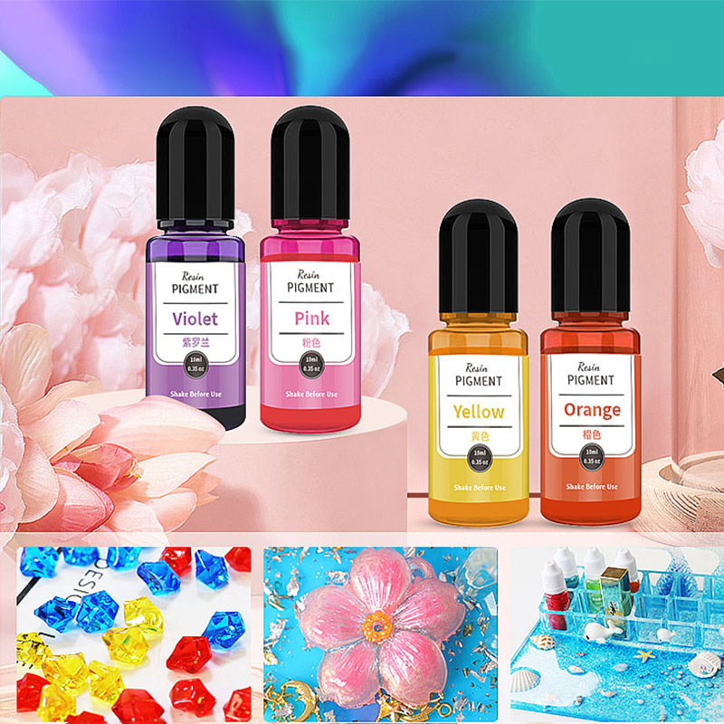 エポキシ樹脂顔料アートインク,アルコール,液体着色剤,インク - Alcohol Ink Set のレビューと価格
