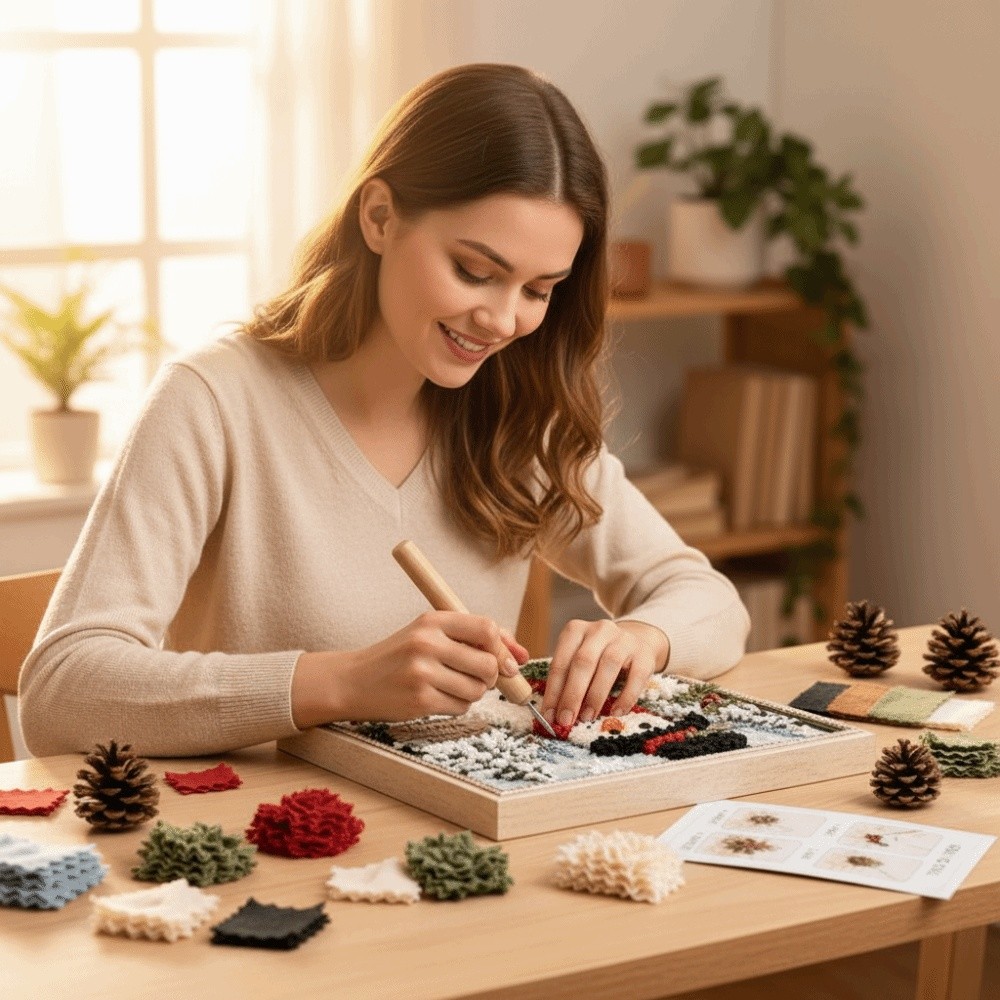 縫い目不要のクリスマスポケアート 簡単作成 厚紙製雪だるまオ - Art And Craft For Xmas のレビューと価格