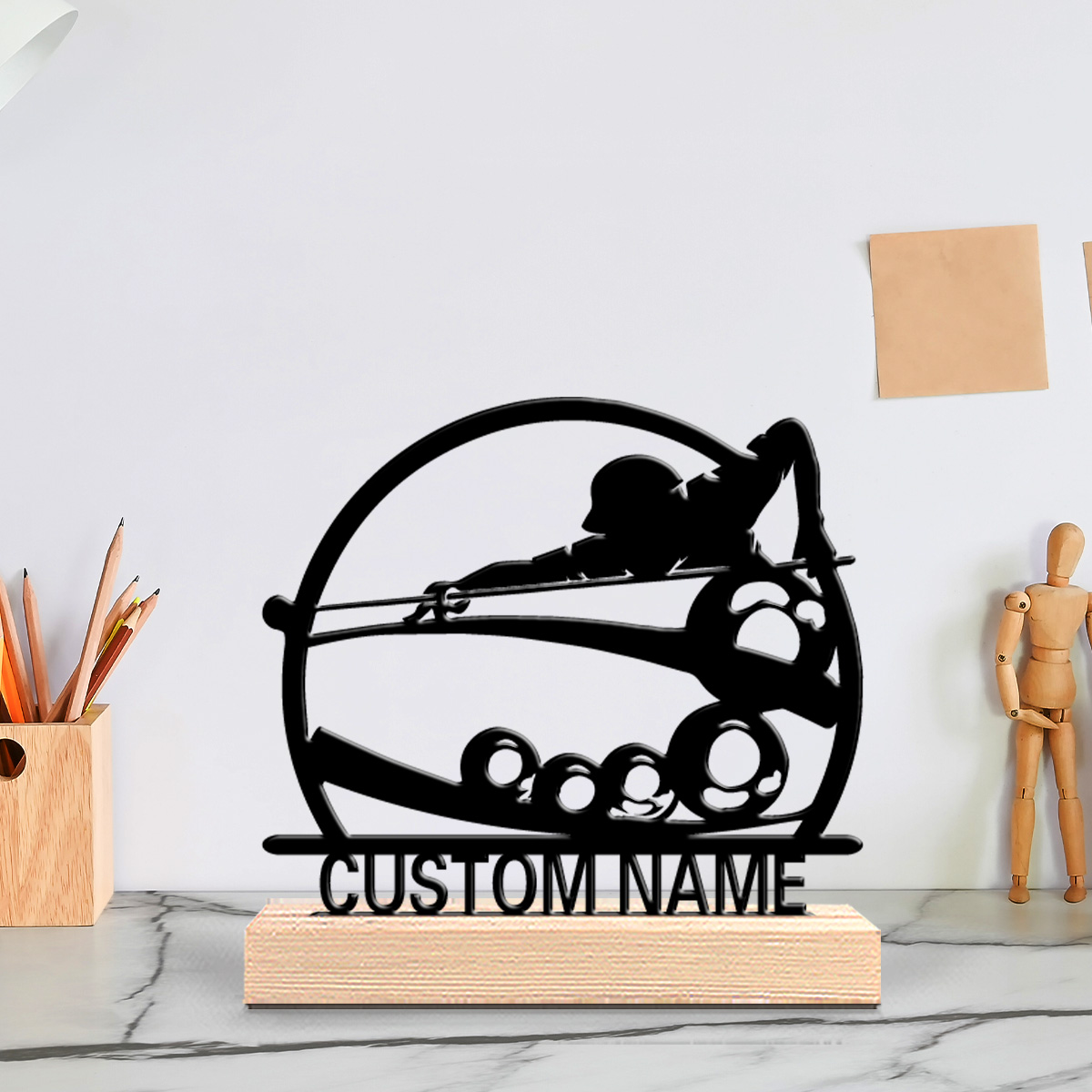 1個入り シンプルなゴルフカスタムネーム入りブリキ像 メタル - Art Craft Names のレビューと価格