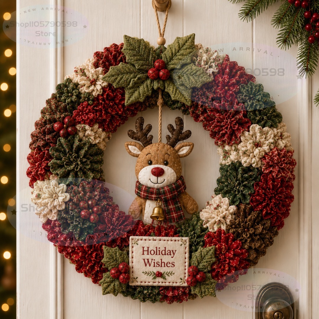3DファブリックポケリースDIYキット、大人向けクリスマスリ - Art Craft Holiday のレビューと価格