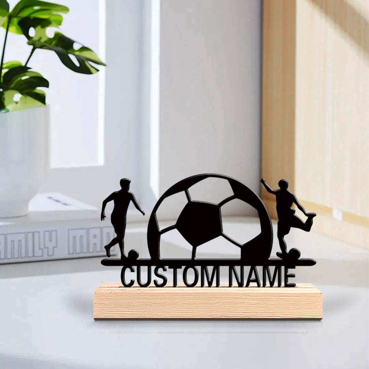1個入り モダンなコーヒー柄 カスタムネーム入りブリキ像 金 - Art Craft Names のレビューと価格